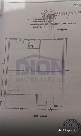 Spatiu comercial 66 mp cu vitrina la intersectia Calea Rahovei