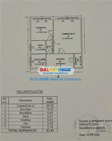 2 camere | Floreasca - Strada Mozart | 51 mp | Mobilat | Centrala