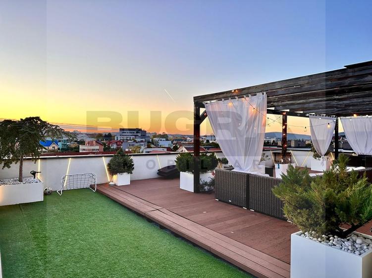 Penthouse 7 camere, 241 mp terasa, VIEW, zona Buna Ziua