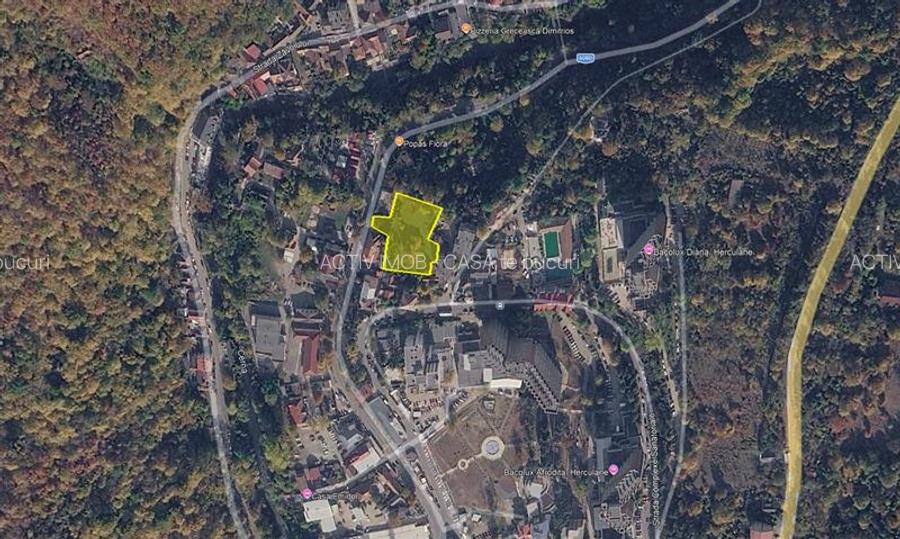Baile Herculane, De Vanzare Vila Miramonte, 3204 Mp. Teren Intravilan, In Centru - 5