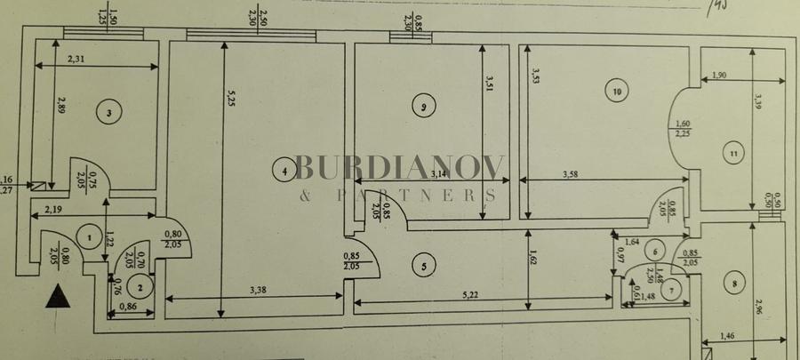 Apartament cu 3 camere de închiriat pentru 2 persoane - Metrou Titan