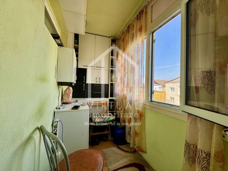 Apartament cu 3 camere, decomandat, 55mp utili+2 balcoane, Cisnadie