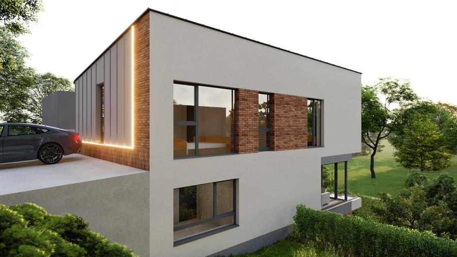 Casa individuală, 156mp utili, 600mp teren, Popești