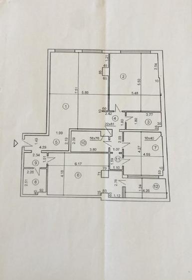 Apartament spatios 3 camere, zona Dorobanti