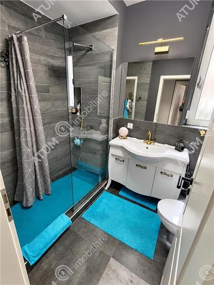 Apartament cochet cu 3 camere, gradina si 3 parcari in zona Selimbar