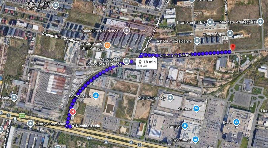 Vânzare Apartament 2 camere cu terasă de 39,50 mp