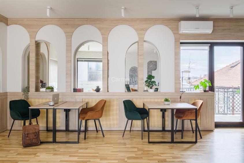 Birou dedicat în coworking premium, 1.300 lei/lună, costuri incluse - 2