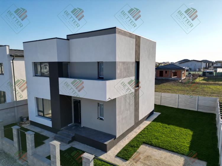 Vila individuala 4 camere modernă Berceni Ilfov - curte 450 mp - acces asfaltat