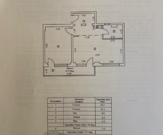- Apartament 2 camere decomandat, Plantelor etaj 2.