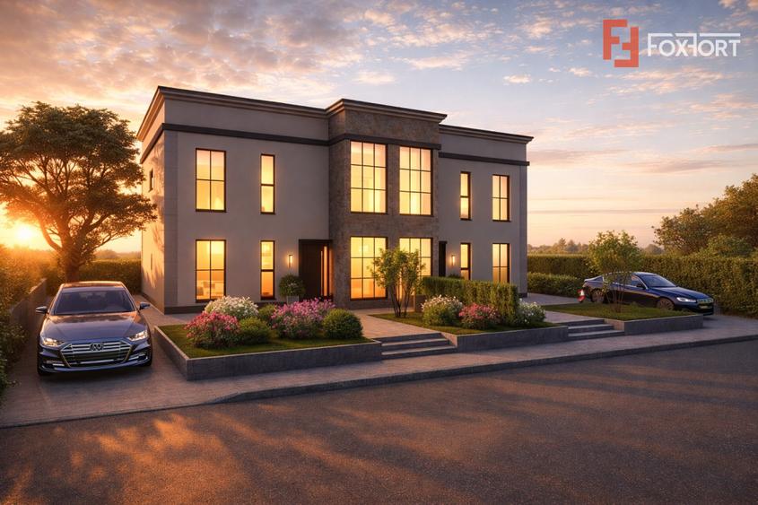 Duplex de vanzare cu 4 camere, Parter + 1 Etaj - Giarmata