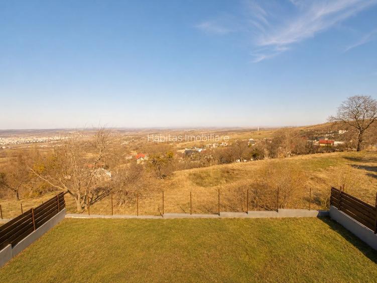 Casa de vanzare in Feleacu, 500 mp teren, garaj, priveliste deosebita - 34