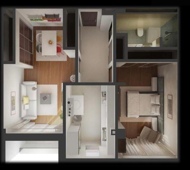 Apartament 2 Camere 59mp, Iulius Mall