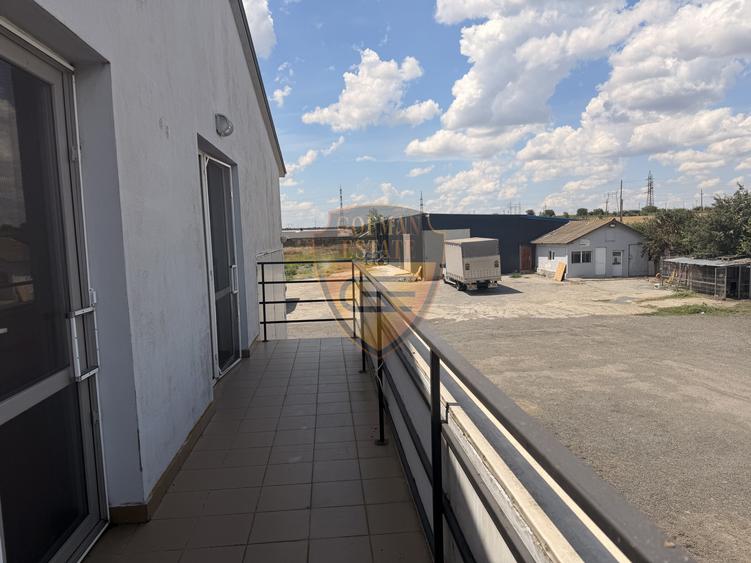 Spatiu biuouri la et 1 in hala industriala si curte 5.000 mp Lumina Ovidiu
