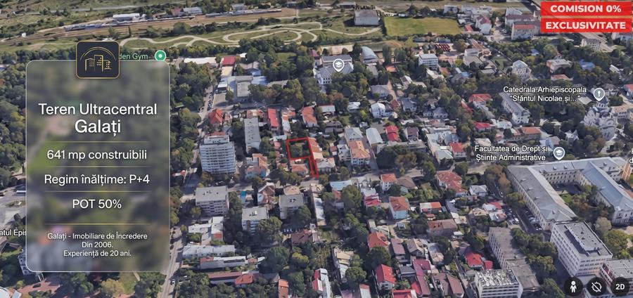 EXCLUSIVITATE: Teren ideal pentru dezvoltare Condominiu – Ultracentral, Str. Dom