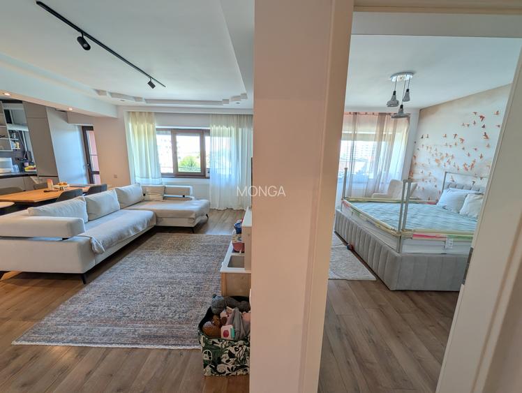 Apartament 3 camere 80mp | 0 comision | Pipera - Scoala Americana | mobilat util - 25