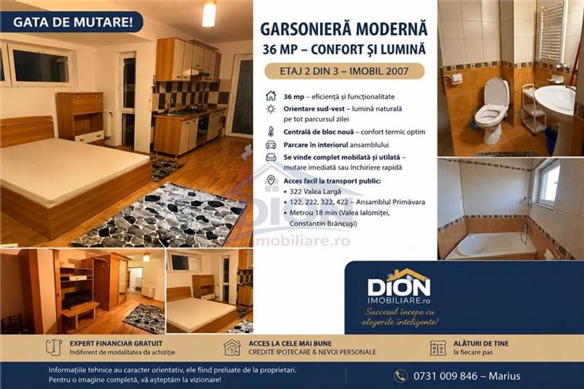 Garsoniera Dr Taberei, Valea Largă, centrala noua