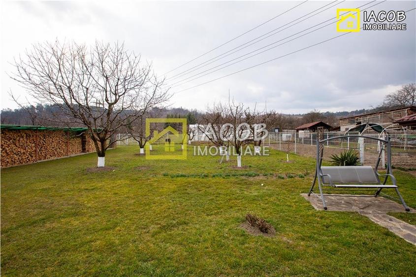 Casa, anexe, 3762 mp teren, 25000 mp padure, Comanesti, jud. Bacau