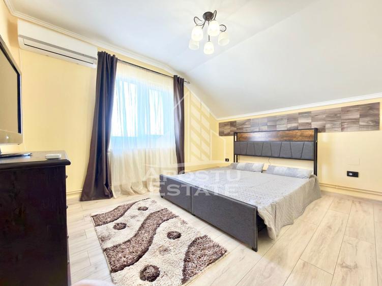 Casa individuala cu 5 camere si 3 bai mobilata in Giroc la asfalt