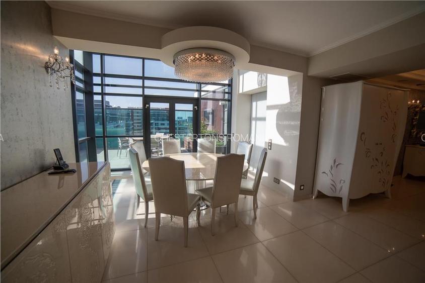 Penthouse de lux cu vedere lacul Floreasca Bucuresti   I 300 mp utili | Terase 2 - 5