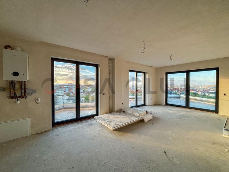 Penthouse Semifinisat - Bloc Nou - Terasa panoramica - Buna Ziua