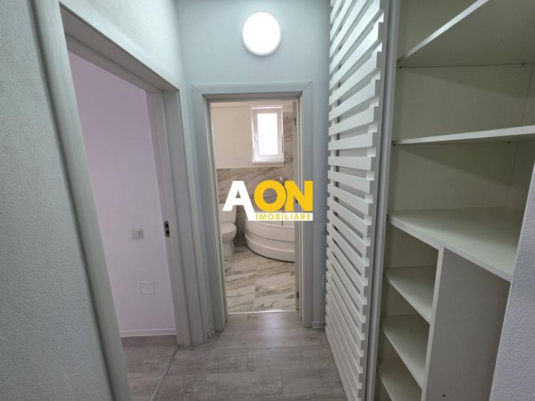 Apartament 2 camere, mobilat, utilat, et.1, pompe de căldură, parcare
