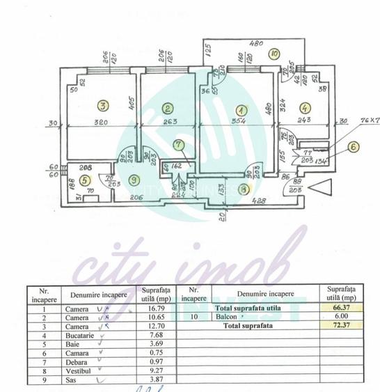 3 camere | 3 min Metrou Piața Victoriei | Complet renovat - 10