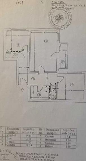 Apartament 2 Camere,Dorobanti,bl.1981,et.5/8,DECOMANDAT,Amenajat,mobilat