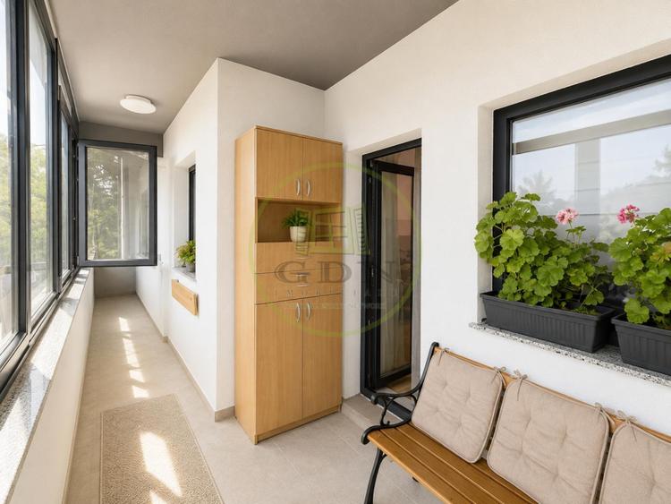 Apartament 2 camere | 47,9 mp + balcon 9,9 mp | Etaj 1/3 | Centrală proprie