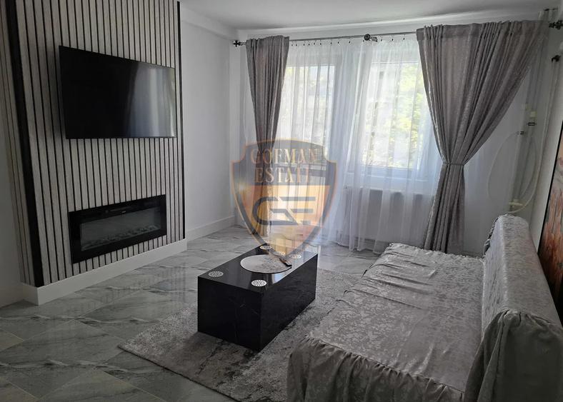3 camere Central Traian vedere port renovat utilat mobilat gaz 3 balcoane et 3/8