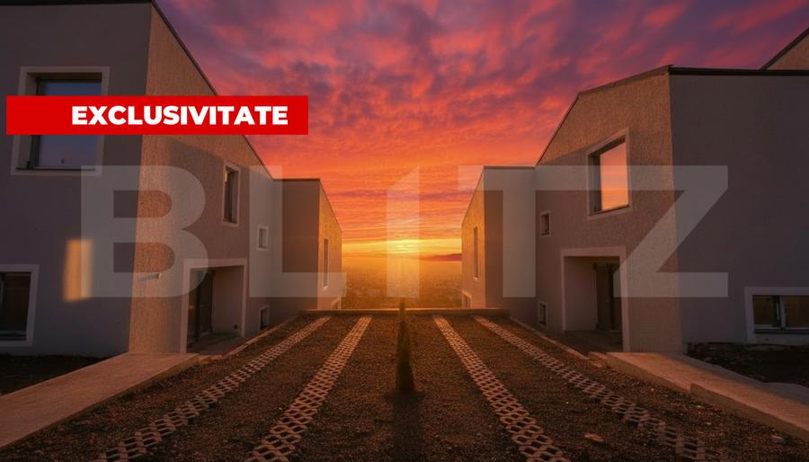 Casa pe calcan cu priveliste superba si compartimentare deosebita.