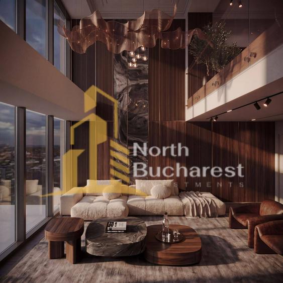 Penthouse 5 camere | Smart Home | Spa & piscină