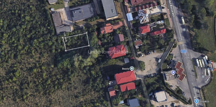 Teren Intravilan 695 mp | Deschidere 18,3 m | În Spatele Bd. București