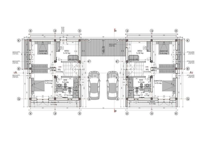 Duplex cu 5 camere unit prin camera tehnica in Dumbravita - 7