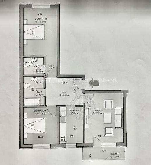 Apartament 3 camere spatios. Theodor Pallady. Gated community. - 40