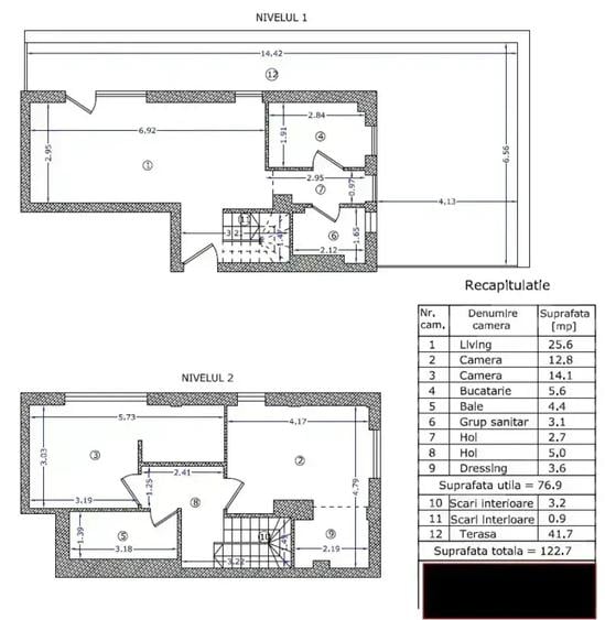 Duplex 3 camere The Suburb Buftea