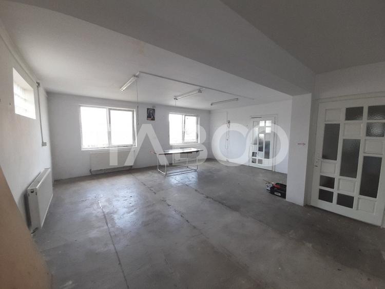 Spatiu comercial 100 mpu CURENT TRIFAZIC locuri parcare Lazaret Sibiu