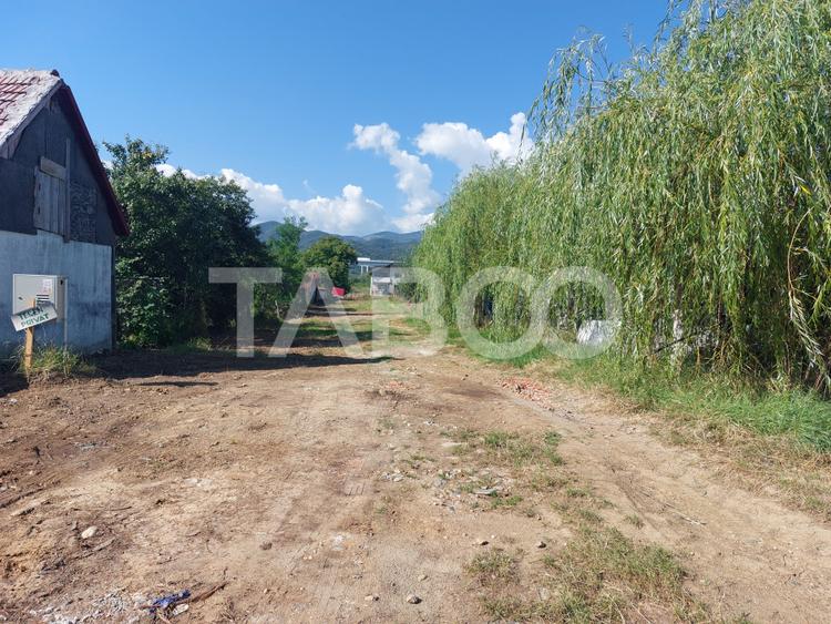 Teren intravilan 812 mp PUZ aprobat utilitati pe teren Talmaciu