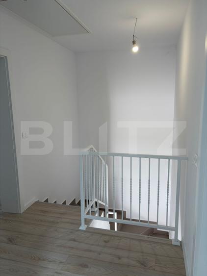 Casă tip duplex 3 camere, 77 mp utili, 180 mp teren, zona Sanandrei