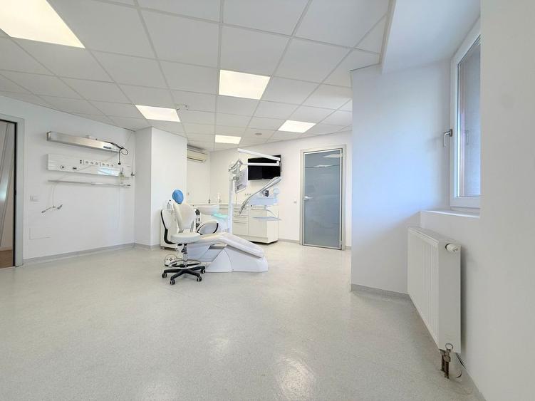 De vânzare clinică stomatologică, 148 mp utili, etaj 2, clădire P+8E cu lift