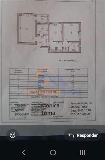 Vanzare 3 camere Liviu Rebreanu-Auchan Titan 58mp