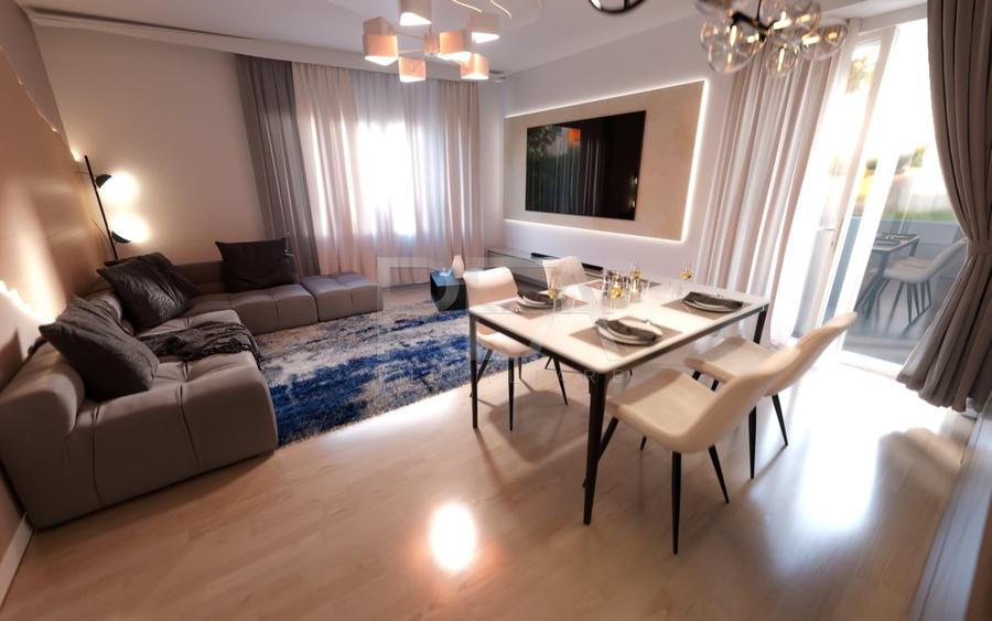 3 camere 2 băi 73 mp, bloc nZEB, Doamna Ghica