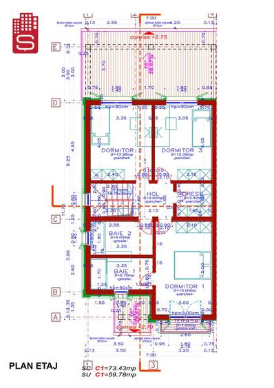 Duplex în zona Calea Aradului