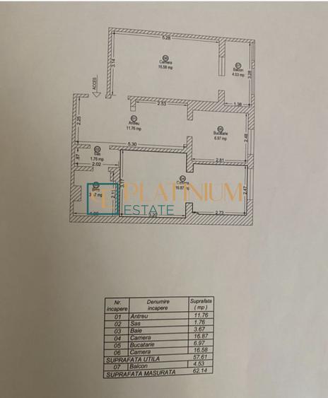 P4776 Apartament cu 2 camere DECOMANDAT, zona Bucovina