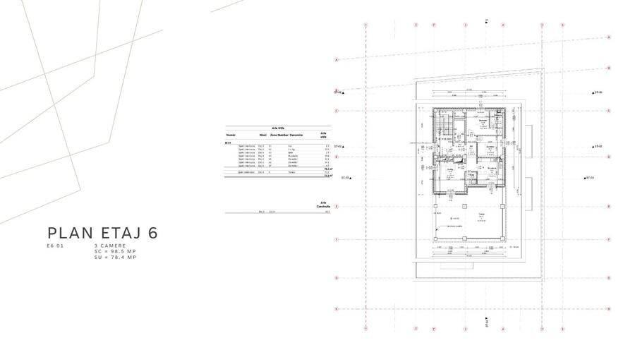 Proiect rezidențial cu AC – 29 apartamente – 4.330 mp – 35 parcări – S