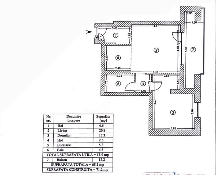 PROPRIETAR - Apartment 2 camere One Cotroceni Park