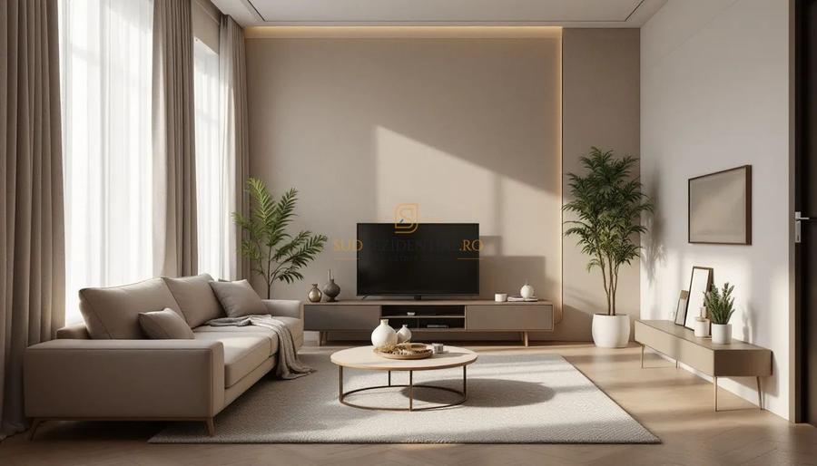 Apartament cu terasa generoasa - 2 camere, decomandat, metrou Berceni