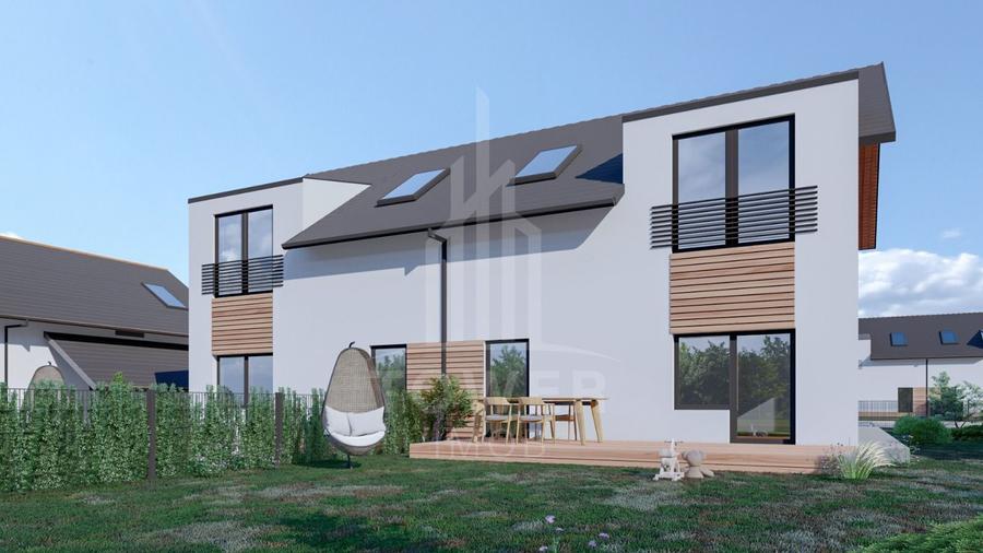Casă Tip Duplex INDEPENDENTĂ ENERGETIC - Cartier NOU