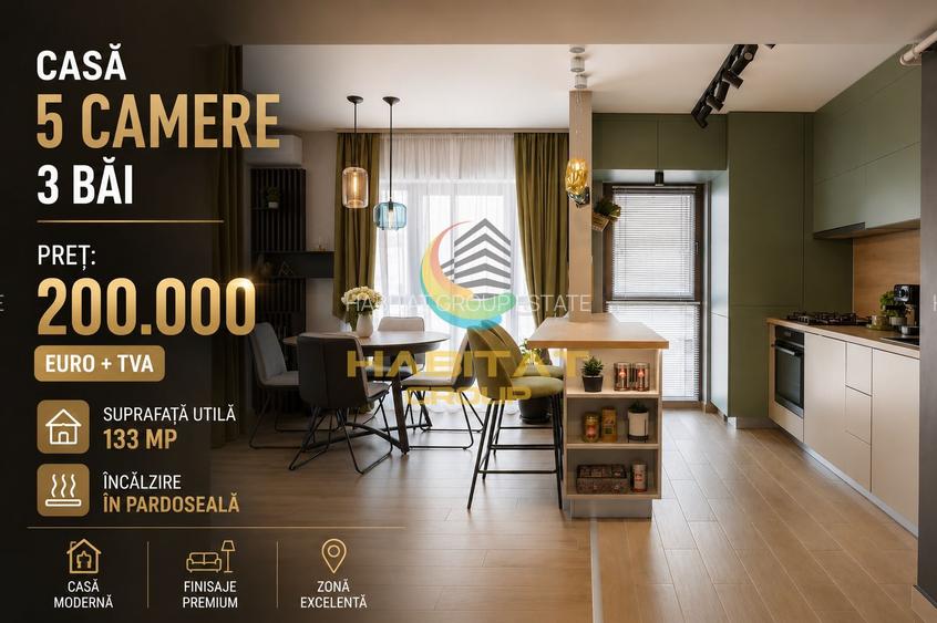 Vânzare DUPLEX  5 camere 133 mp Popești Leordeni - 3