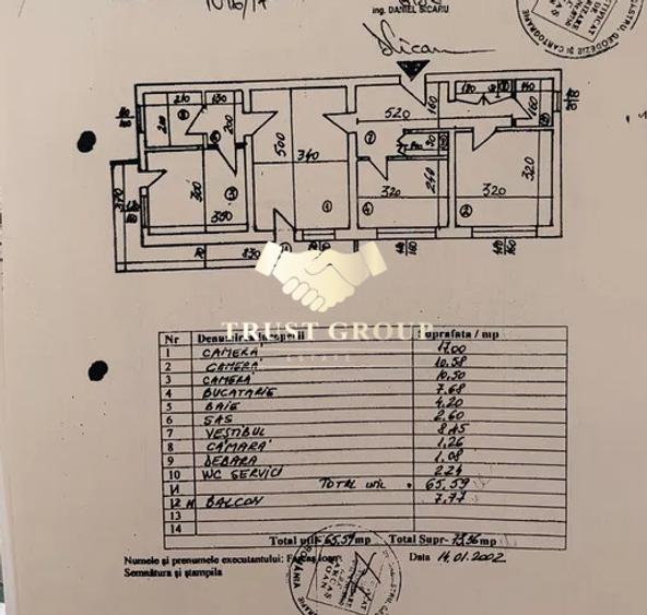 3 camere Drumul Taberei | Bloc 1980 | 2 bai |