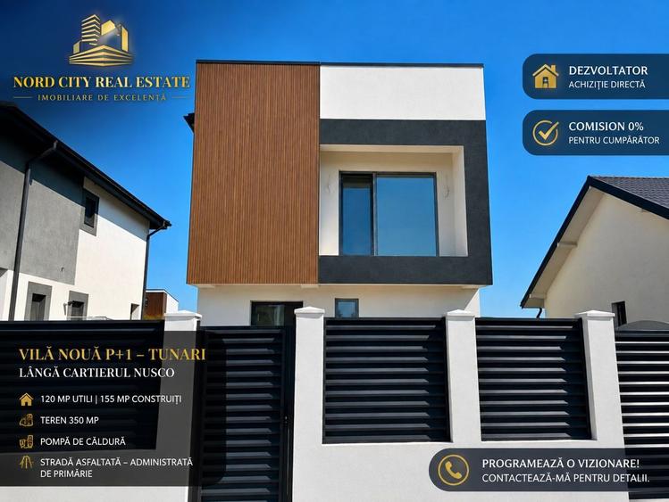VILA de VANZARE – TUNARI | LANGA CARTIERUL NUSCO